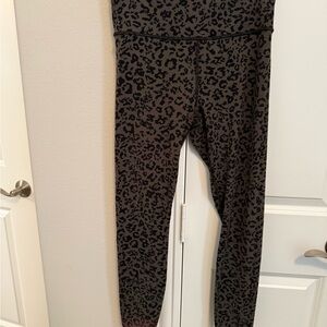 Athleta Elation Ultra High Rise Leggings- Olive